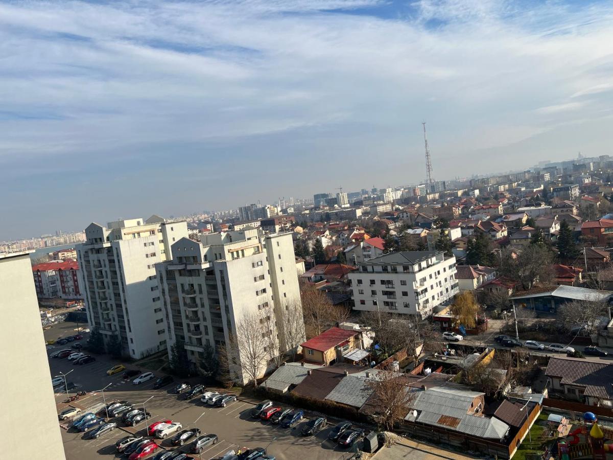 Fancy Penthouse Studio With Lakeview W10 부쿠레슈티 외부 사진