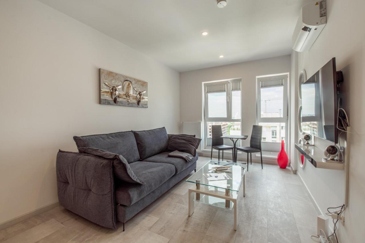Fancy Penthouse Studio With Lakeview W10 부쿠레슈티 외부 사진